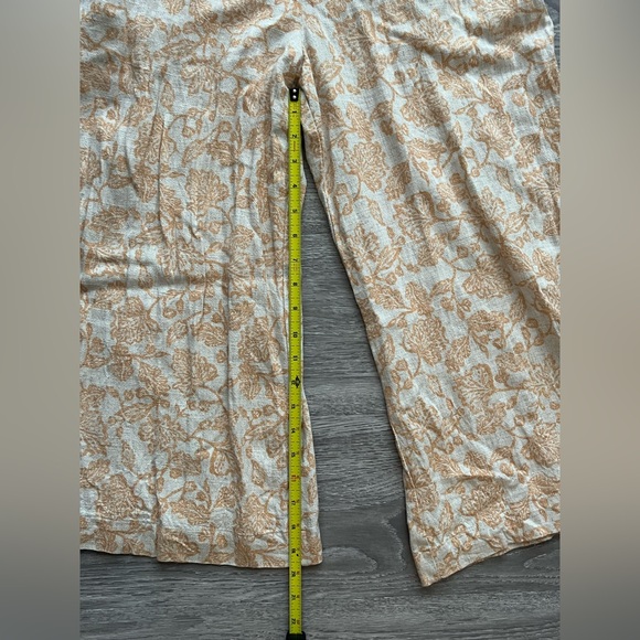 Gentle Fawn Linen Blend Tropez Jumpside Size S Vacation Summer Romper - Picture 8 of 10